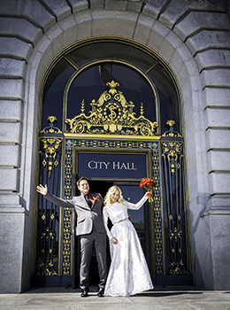 muss man in der City Hall von San Francisco einen Termin für die Hochzeit vereinbaren?